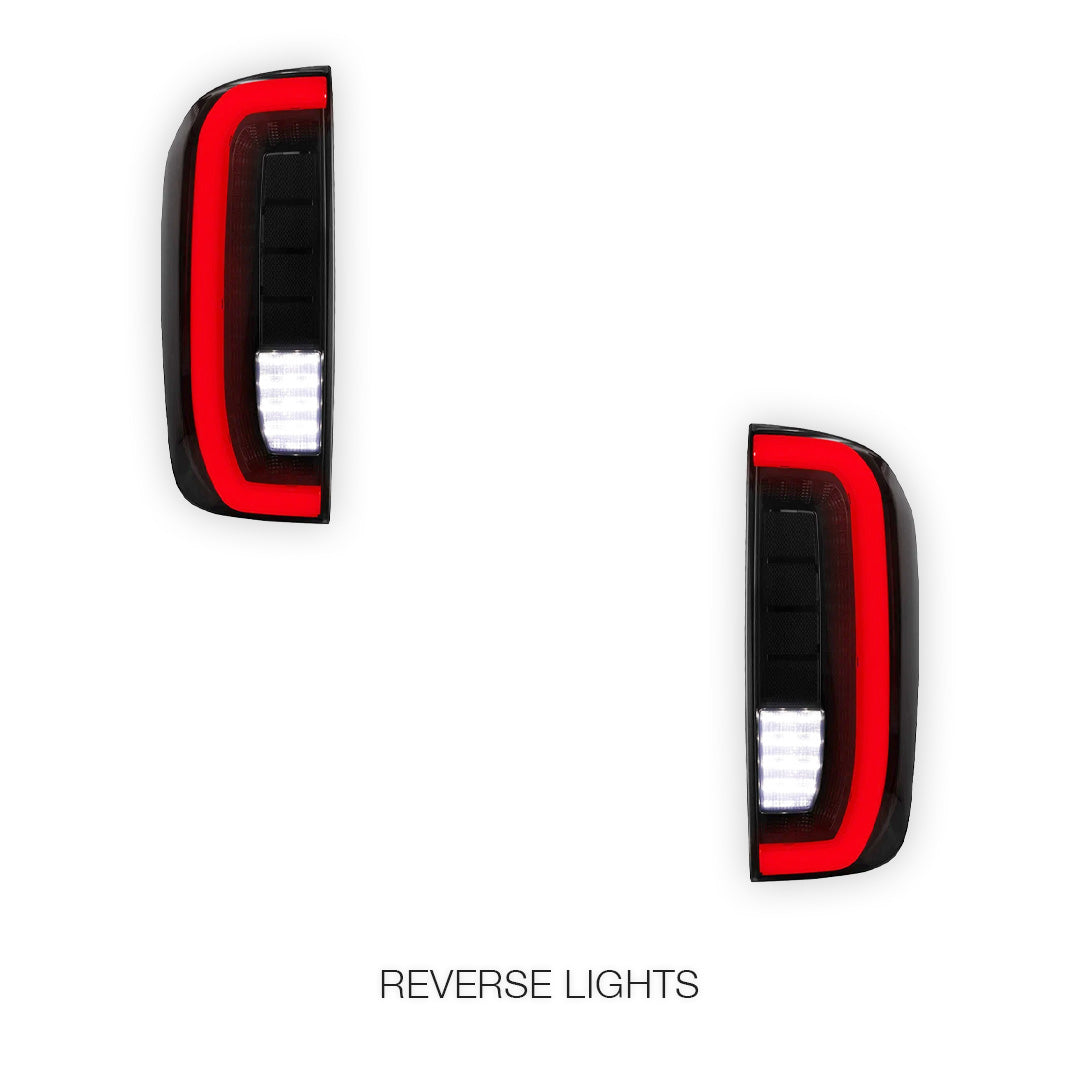 Nissan Navara D23 NP300 (2014 - 2023) Sequential Smoked Tail Lights LH + RH