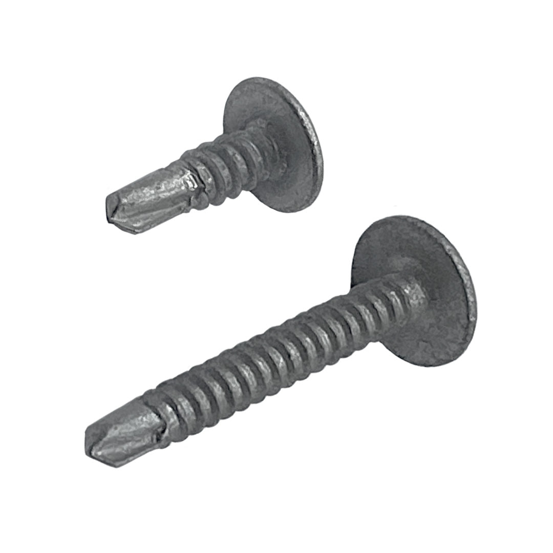 8g-18 x 32mm Button Self Drilling Screw Tek Phillips Galvanised