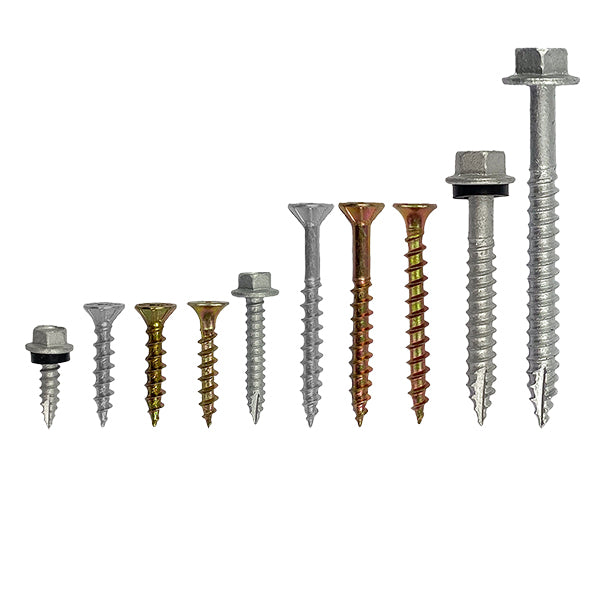Understanding Differences between Common Screw Head Types – DMS Fasteners