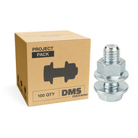 M12 x 30mm 1.75p Purlin Flanged Hex Bolt High Tensile Class 8.8 Zinc