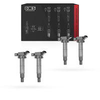 Toyota Avensis Verso ACM20R / ACM21R (2001 - 2009) 2.0L / 2.4L Ignition Coils and Spark Plugs Complete Set