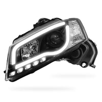 Audi A3 8P Facelift (2008 - 2012) 3D LED DRL Projector Headlights LH + RH