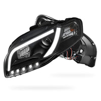 Audi A4 B7 (2005 - 2008) 3D LED DRL Projector Headlights LH + RH