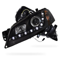 Ford Fairmont BF (2005 - 2008) LED DRL Projector Headlights LH + RH
