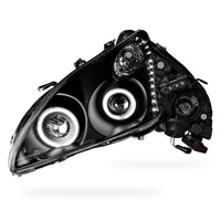 Lexus RX350 GSU30 / MCU35 (2006 - 2008) LED DRL & CCFL-Angel Eyes Projector Headlights LH + RH