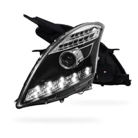 Suzuki Swift FZ (2011 - 2017) Black LED DRL Projector Headlights LH + RH