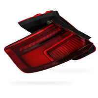 Audi A3 8V (2016 - 2020) Genuine Red / Black Tail Lights LH + RH