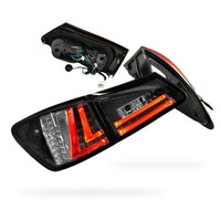Lexus IS GSE20 (2005 - 2013) 3D LED Stripe Bar Tail Lights LH + RH