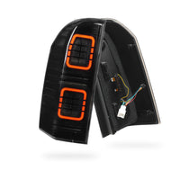 Nissan Patrol GU (2005 - 2016) Full Smoked Sequential LED Tail Lights LH + RH