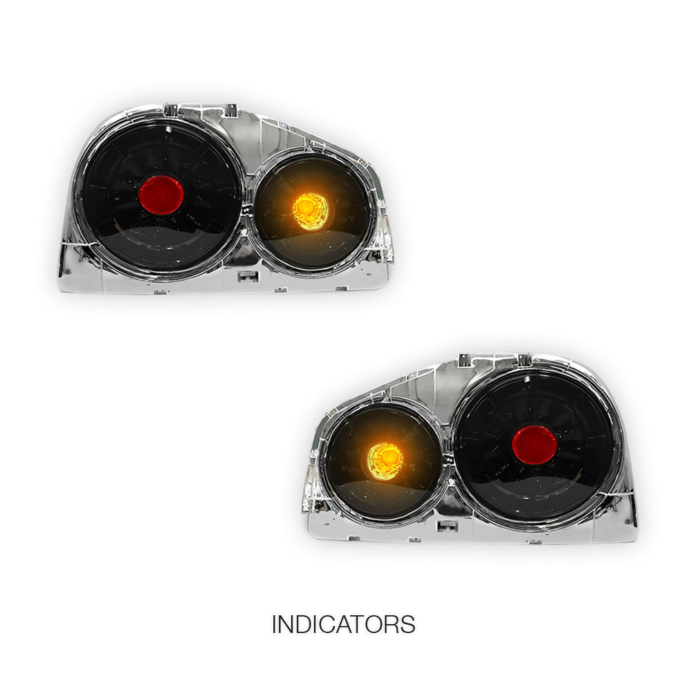 Nissan Skyline R34 (1998 - 2002) LED Tail Lights LH + RH – DMS Fasteners