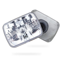 Mitsubishi L300 Express SF / SG / SH / SJ (1986 - 1994) Headlights with H4 Globe Glass Lens LH + RH