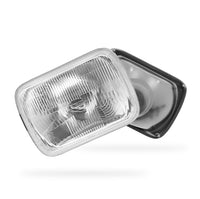 Nissan Navara D21 (1986 - 1997) Headlights with H4 Globe Glass Lens LH + RH
