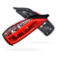 Nissan Silvia S15 (1999 - 2001) Crystal Eye Clear Red LED Tail Lights LH + RH