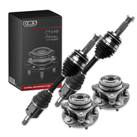 Toyota HiLux N70 GGN25R / KUN26R (2005 - 2015) Front Wheel Bearing Hubs + CV Joint Drive Shaft LH + RH