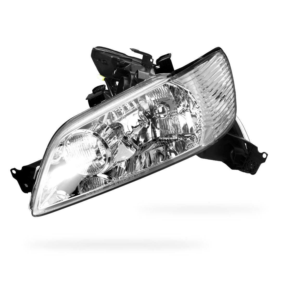 Mitsubishi Lancer CG (2002 - 2003) Clear / Chrome OEM Style Headlights ...