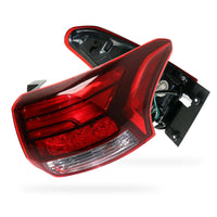 Mitsubishi Outlander ZL (2018 - 2021) Clear / Red LED OEM Style Tail Lights LH + RH