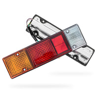 Mitsubishi Triton MQ (2015 - 2018) Clear / Read Halogen  OEM Style Tail Lights LH + RH