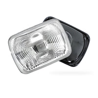 Nissan 180SX S13 Series 1 (1989 - 1990) Chrome Plastic OEM Style Headlights LH + RH