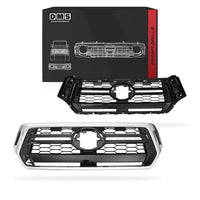 Toyota HiLux N80 (2017 - 2020) Chrome Frame Grille