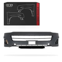 Toyota HiAce H200 (2013 - 2019) Black Front Bumper Cover