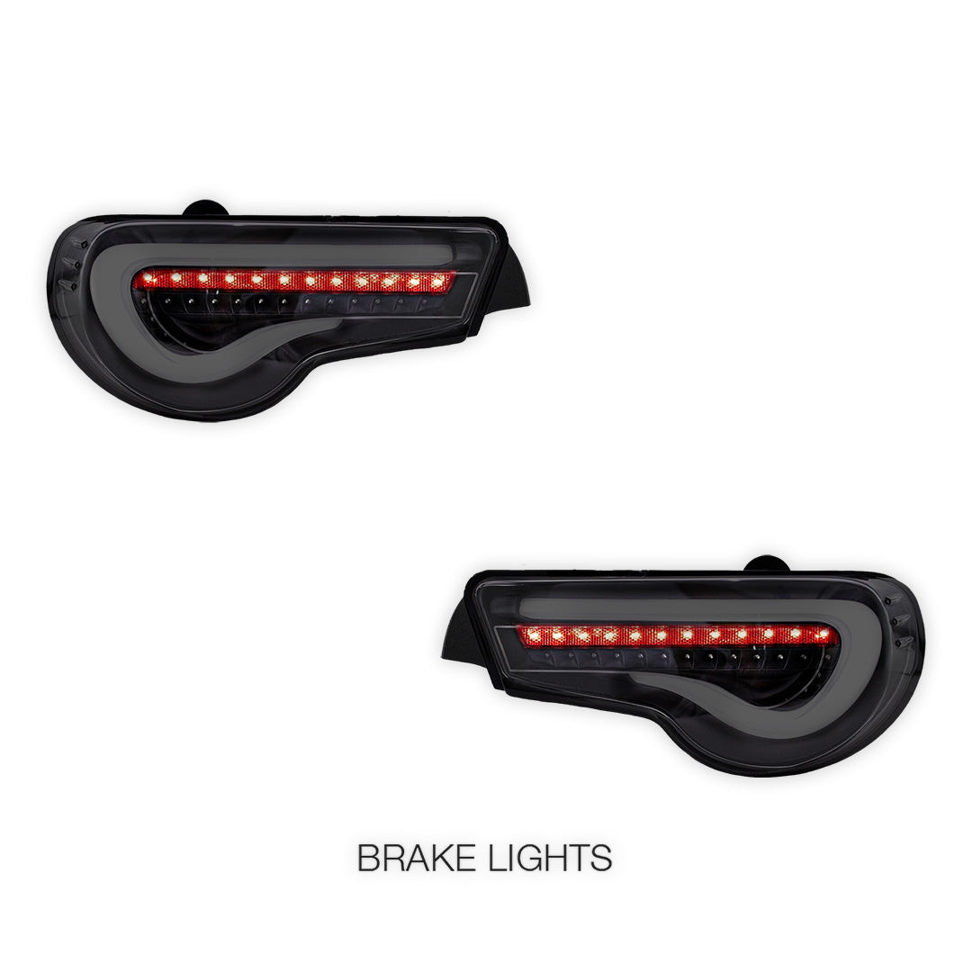 Subaru BRZ (2013 - 2020) Sequential Smoked Tail Lights LH + RH