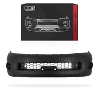 Toyota HiLux N70 (2008 - 2012) Black Front Bar Cover No Flare Holes