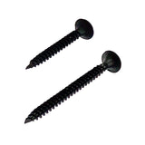 6g x 25mm Drywall Screw Phillips Bugle Head Self Tapping Black