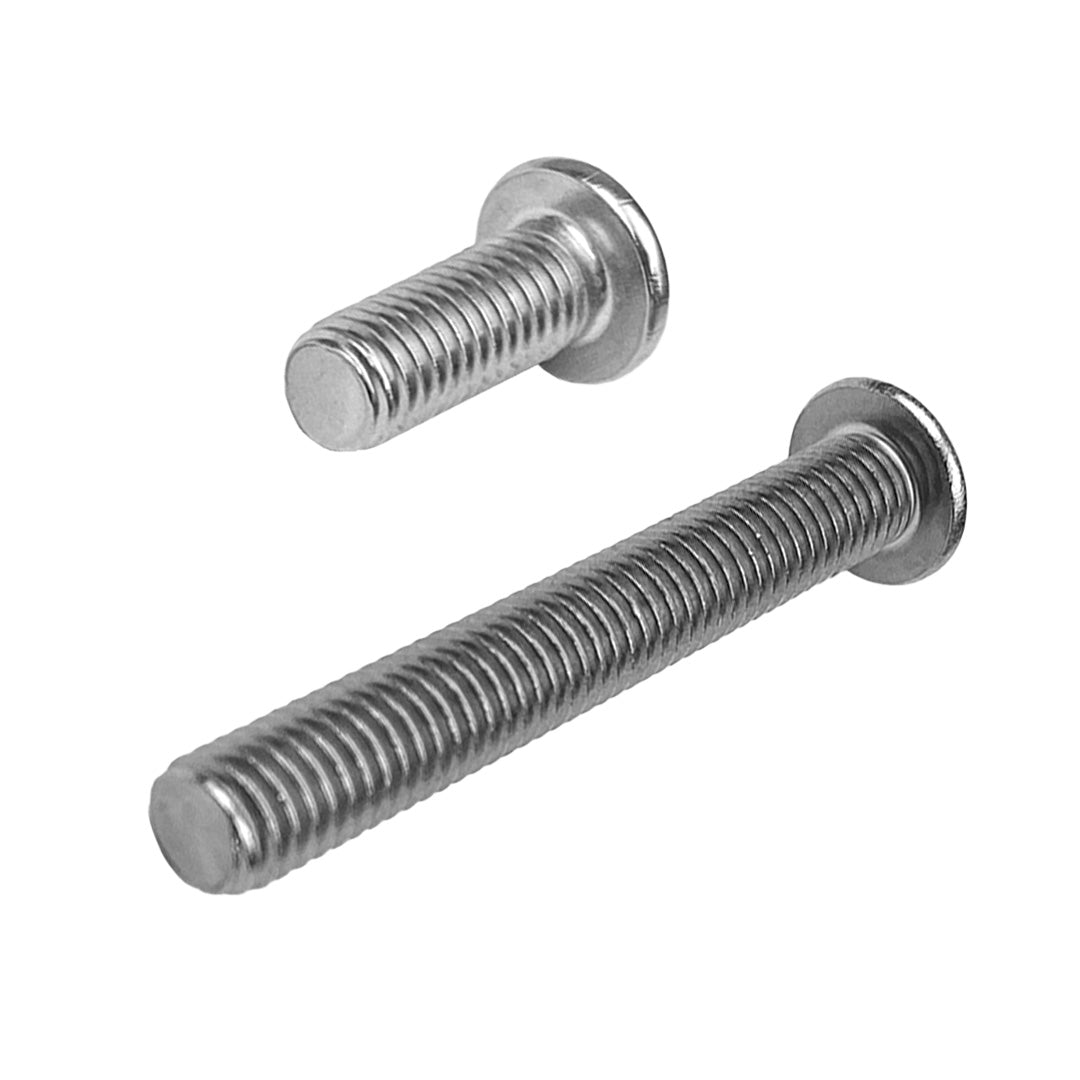 1/4" x 1" Imperial Button Head Socket Screw Allen G304 Stainless Steel