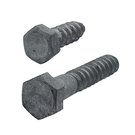 M10 x 40mm Metric Coarse Hex Coach Screw Class 4.6 Galvanised