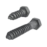 M12 x 50mm Metric Coarse Hex Coach Screw Class 4.6 Galvanised