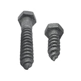 M10 x 40mm Metric Coarse Hex Coach Screw Class 4.6 Galvanised