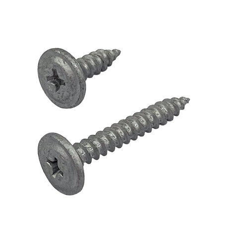 8g-15 x 25mm Button Head Stitching Self-Tapping Screw Phillips Galvanised