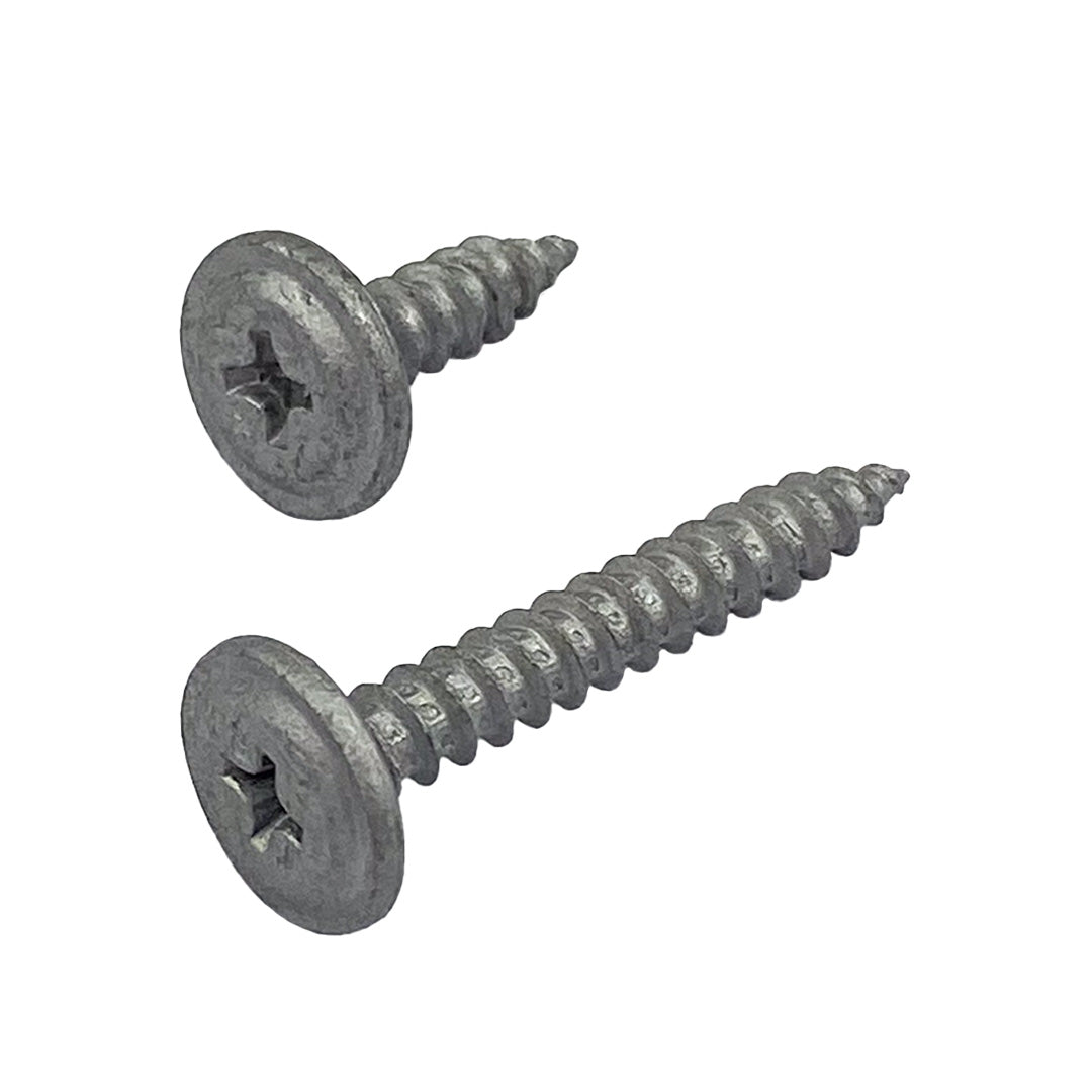 8g-15 x 30mm Button Head Stitching Self-Tapping Screw Phillips Galvanised