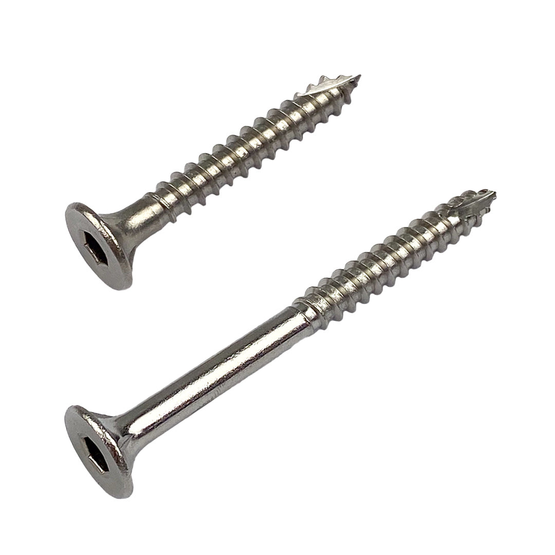14g-10 x 100mm Bugle Batten Screw T17 (Type 17) Hex Drive Self Drilling Stainless Steel G304 A2