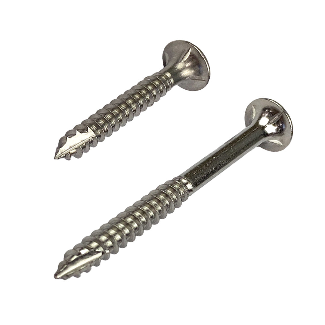 14g-10 x 100mm Bugle Batten Screw T17 (Type 17) Hex Drive Self Drilling Stainless Steel G304 A2