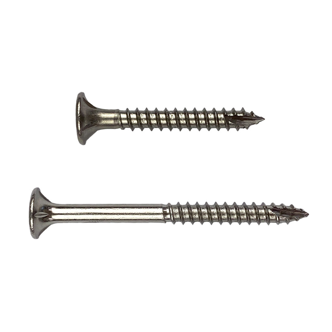 14g-10 x 100mm Bugle Batten Screw T17 (Type 17) Hex Drive Self Drilling Stainless Steel G304 A2