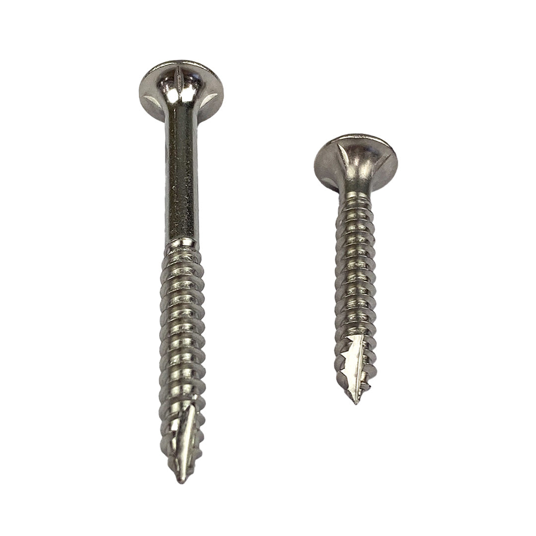 14g-10 x 100mm Bugle Batten Screw T17 (Type 17) Hex Drive Self Drilling Stainless Steel G304 A2