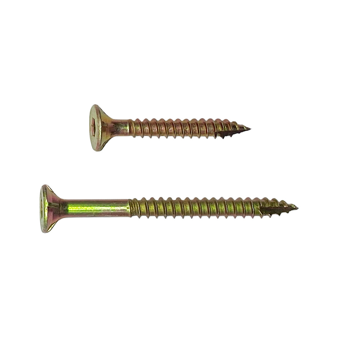 14g-10 x 100mm Bugle Batten Screw T17 (Type 17) Hex Drive Self Drilling Zinc Yellow