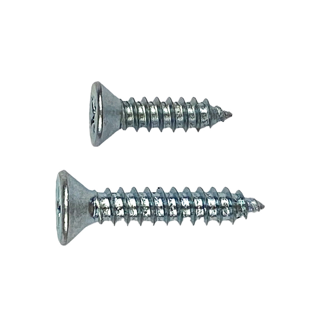 6g x 38mm Countersunk Self Tapping Screw Phillips Zinc Plated