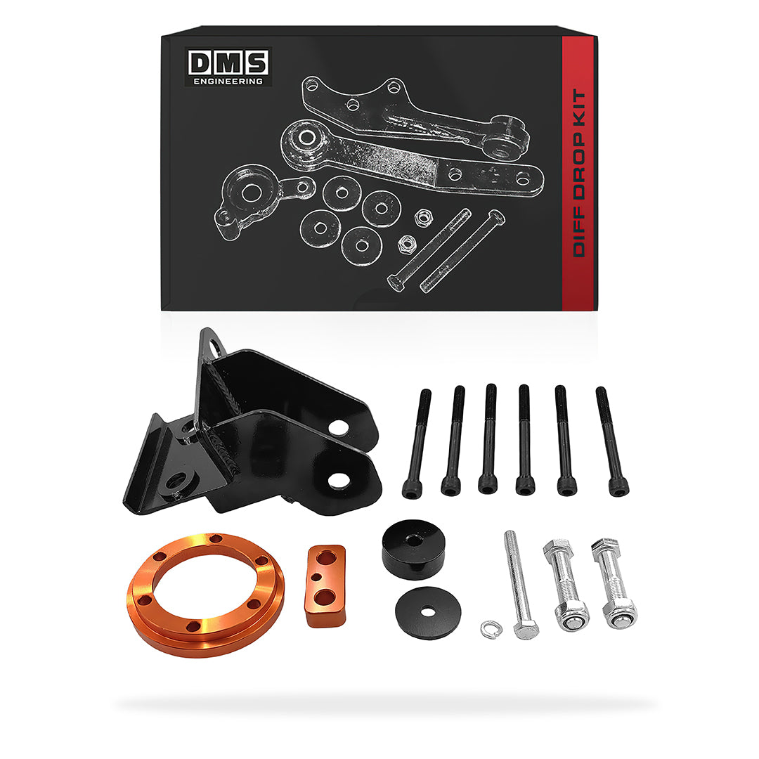 Ford Ranger Next Gen T9 PY (2022 - 2025) Front Bolt-On Diff Drop Kit ...