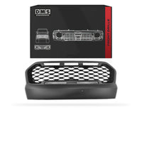 Ford Ranger PX MK2 (2015 - 2018) Textured Black Front Mesh Bumper Cover Grille Bar