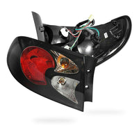 Holden Commodore VT / VX / VY / VZ (1997 - 2007) Black Altezza Halogen OEM Style Tail Lights LH + RH