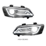 Holden Commodore VE Series 1 & 2 (2006 - 2013) Sequential Indicator Headlights LH + RH