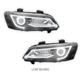 Holden Commodore VE Series 1 & 2 (2006 - 2013) Sequential Indicator Headlights LH + RH