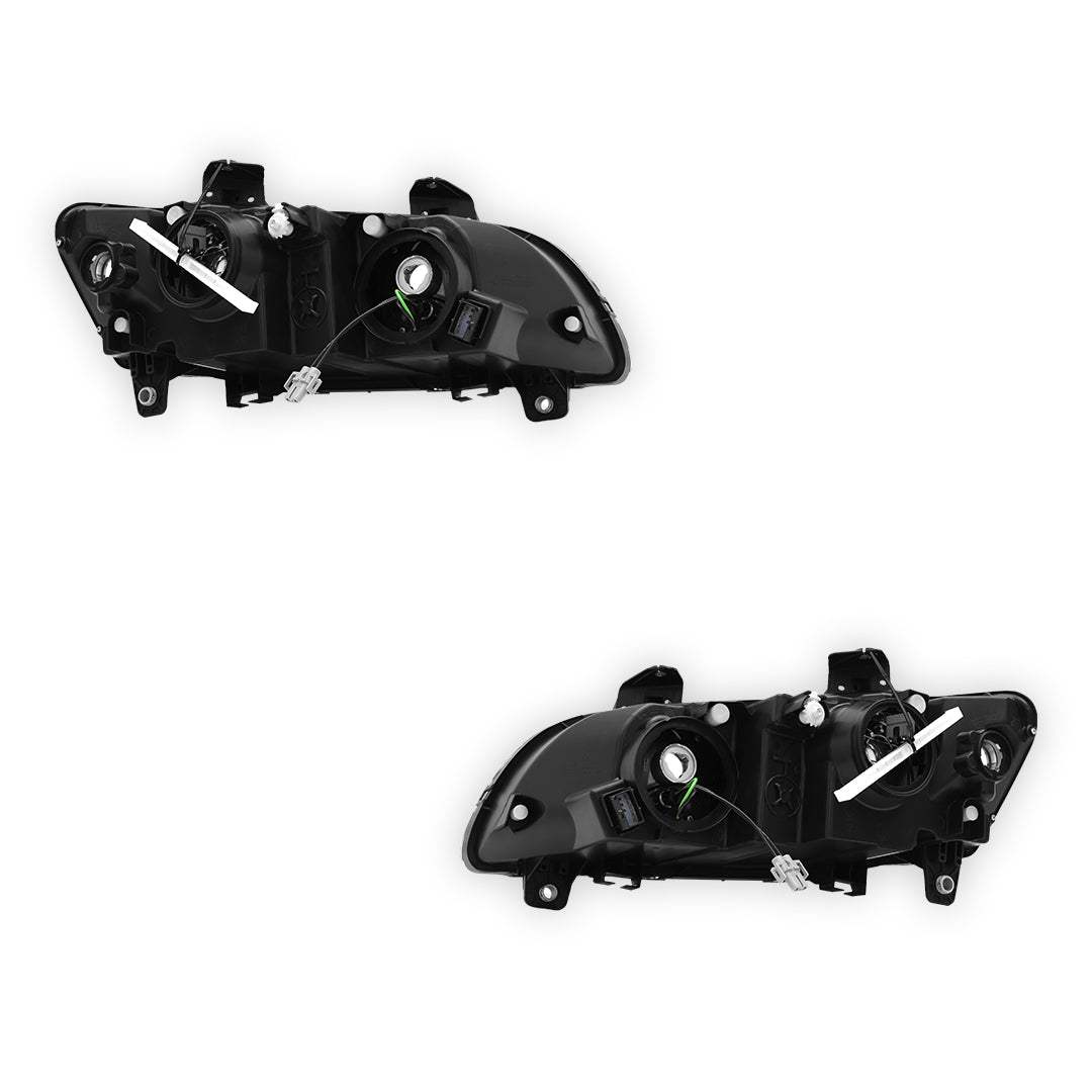 Holden Commodore VE Series 2 (2010 - 2013) BLACK Series Projector Headlights LH + RH