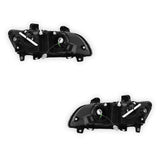 Holden Commodore VE Series 2 (2010 - 2013) BLACK Series Projector Headlights LH + RH