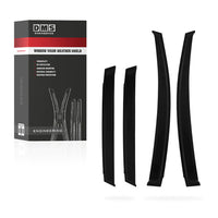 Honda Jazz GE (2008 - 2014) Front and Rear Window Visor Weather Shields