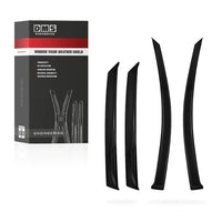 Hyundai Kona OS (2017 -  2023) Front and Rear Window Visor Weather Shields