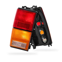Jeep Cherokee XJ (1994 - 1997) Red and Amber Halogen OEM Style Tail Lights LH + RH