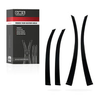 Kia Rio UB Hatch (2011 -  2016) Front and Rear Window Visor Weather Shields